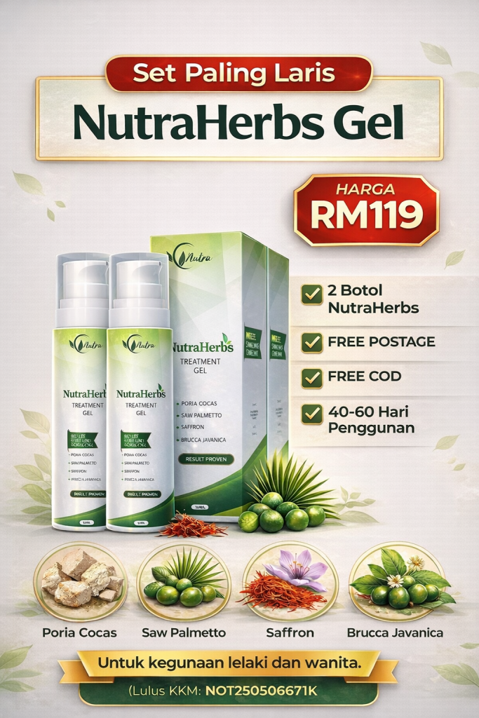 2 BOTOL NUTRAHERBS - RM119