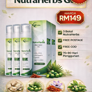 3 BOTOL NUTRAHERBS - RM149
